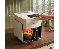 Huslog Air Fryer CrystalSteam szklany beżowy  4,2L - 1596764 - zdjęcie 6